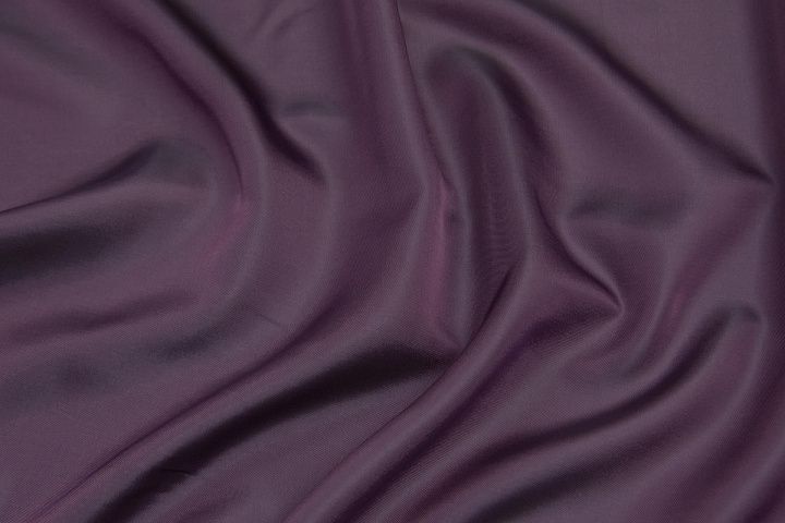 Подкладочная вискоза хамелеон (о) сливовая - итальянские ткани Тессутидея арт. 08-1217