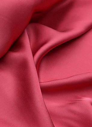 Плательная вискоза (о) брусничная - в интернет-магазине тканей Тессутидея арт. 04-1553