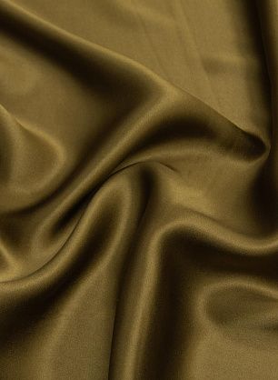 Шелк атлас (о) хаки - в интернет-магазине тканей Тессутидея арт. 10-2207