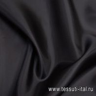 Подкладочная жаккард (о) черная - итальянские ткани Тессутидея арт. 08-1120