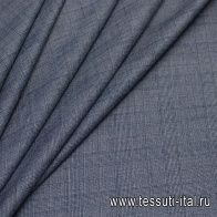 Костюмная (н) серо-синяя клетка Loro Piana - итальянские ткани Тессутидея арт. 05-3346