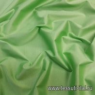 Трикотаж мерсерезированный хлопок (о) салатовый - итальянские ткани Тессутидея арт. 12-1031