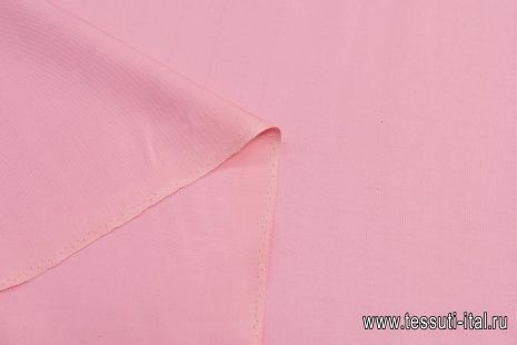 Шелк шантунг (о) розовый - итальянские ткани Тессутидея арт. 10-2315