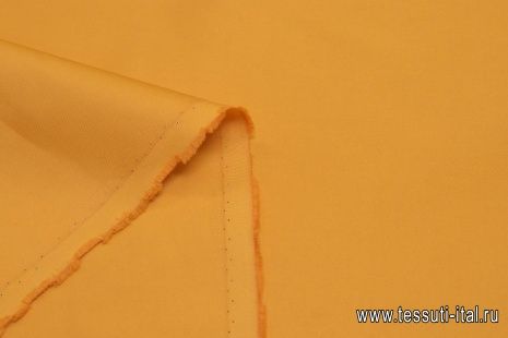 Хлопок для тренча (о) оранжевый  - итальянские ткани Тессутидея арт. 01-6522