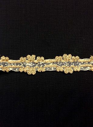 Кружево (о) бежевое ш-2,5см - в интернет-магазине тканей Тессутидея арт. 03-4628