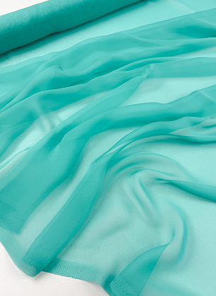 Шифон (о) тиффани - в интернет-магазине тканей Тессутидея арт. 10-4990