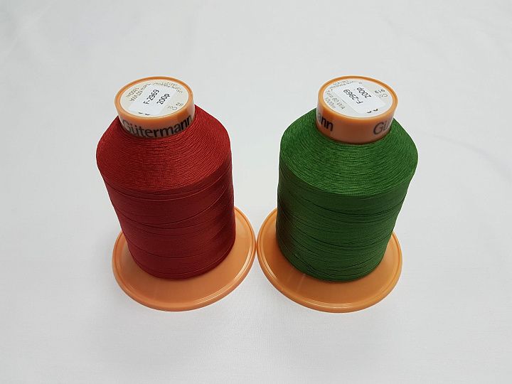 Нитки Gutermann (о) намотка 1500-1800 м в ассортименте - итальянские ткани Тессутидея арт. F-2969