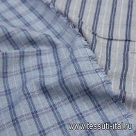 Лен (н) сине-серо-голубая - итальянские ткани Тессутидея арт. 16-0741