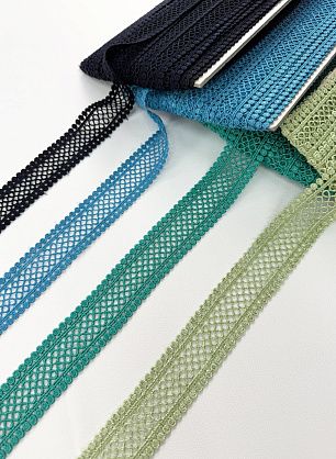 Тесьма макраме (о) в ассортименте 3,5см - в интернет-магазине тканей Тессутидея арт. 04-0780