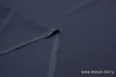 Плательная (о) темно-синяя - итальянские ткани Тессутидея арт. 03-6486