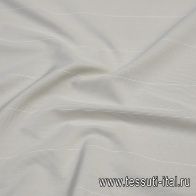 Сорочечная (н) светло-бело-оливковая мелкая полоска  - итальянские ткани Тессутидея арт. 01-6295