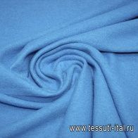 Трикотаж с начесом (о) голубой - итальянские ткани Тессутидея арт. 13-0856