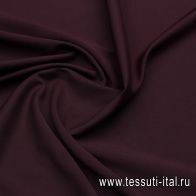 Хлопок стрейч (о) темно-бордовый - итальянские ткани Тессутидея арт. 01-7491