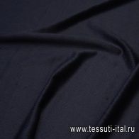 Пальтовая альпака (о) темно-синяя - итальянские ткани Тессутидея арт. 09-1809