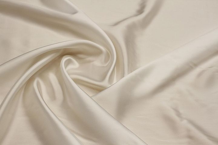 Подкладочная купра с вискозой (о) белая - итальянские ткани Тессутидея арт. 08-1480