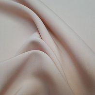 Плательная кади стрейч (о) светло-розовая  - итальянские ткани Тессутидея арт. 04-1183