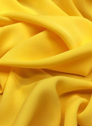 Крепдешин (о) ярко-желтый - в интернет-магазине тканей Тессутидея арт. 02-7573