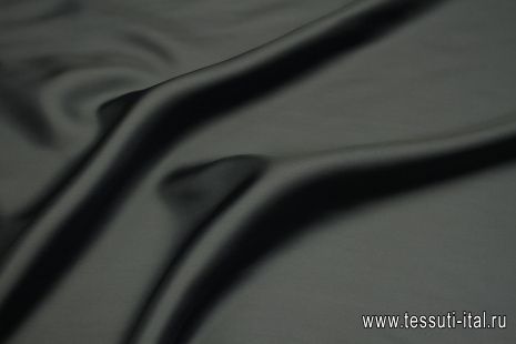 Подкладочная вискоза (о) сине-серая - итальянские ткани Тессутидея арт. 08-1361