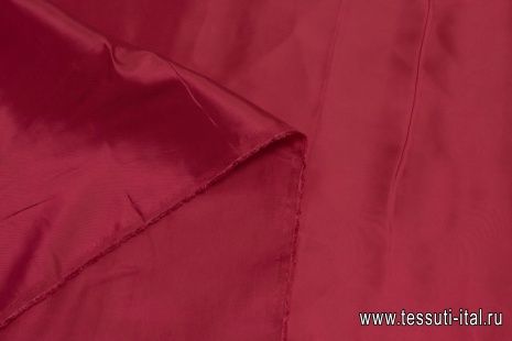 Подкладочная (о) темно-красная - итальянские ткани Тессутидея арт. 08-1177