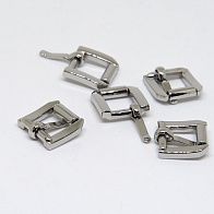 Пряжка металл серебро ш-1см - итальянские ткани Тессутидея арт. F-4557