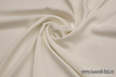 Шелк кади (о) айвори - итальянские ткани Тессутидея арт. 10-3520