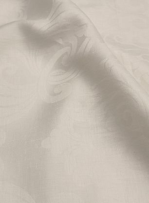 Лен (н) белый рисунок на белом - в интернет-магазине тканей Тессутидея арт. 16-1088