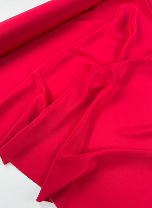 Крепдешин (о) малиновый - в интернет-магазине тканей Тессутидея арт. 10-5032