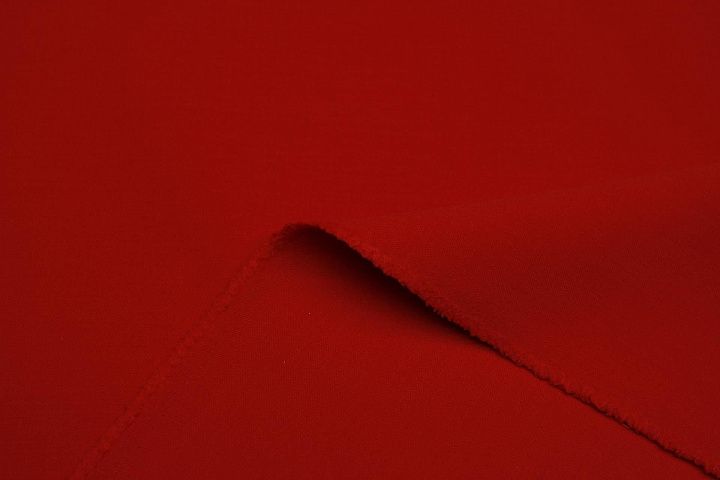 Костюмная дабл (о) красная - итальянские ткани Тессутидея арт. 05-4761