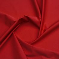 Хлопок стрейч (о) красно-коралловый - итальянские ткани Тессутидея арт. 01-7615