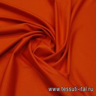 Хлопок стрейч (о) оранжевый - итальянские ткани Тессутидея арт. 01-7490