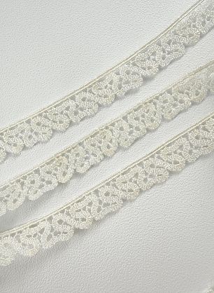 Тесьма макраме (о) белая 1,5см - в интернет-магазине тканей Тессутидея арт. 04-0787