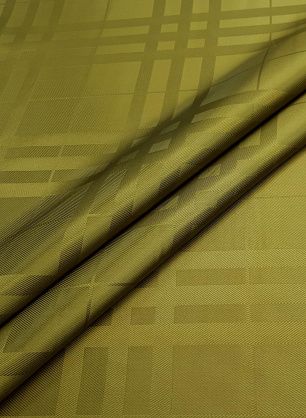 Подкладочная жаккардовая  (о) светло-зеленая стилизованная клетка - в интернет-магазине тканей Тессутидея арт. 08-0882