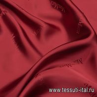 Подкладочная (о) темно-красная - итальянские ткани Тессутидея арт. 08-1304
