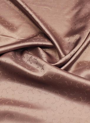 Подкладочная с иероглифами (о) светло-фиолетовая - в интернет-магазине тканей Тессутидея арт. 08-1465