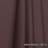 Костюмная стрейч (о) коричневая - итальянские ткани Тессутидея арт. 05-4419