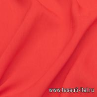 Лен сорочечный (о) красный - итальянские ткани Тессутидея арт. 16-0780