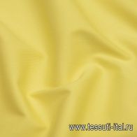 Хлопок стрейч костюмный (о) желтый - итальянские ткани Тессутидея арт. 01-6550