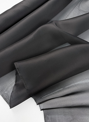 Органза (о) черная - в интернет-магазине тканей Тессутидея арт. 10-5123