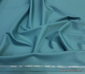 Плательная шерсть супер (о) Leitmotiv морская волна - итальянские ткани Тессутидея арт. 17-0166