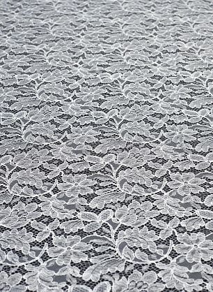 Кружевное полотно с люрексом (о) светло-серо-серебрянное Solstiss - в интернет-магазине тканей Тессутидея арт. 03-6143