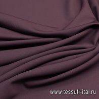 Плательная шерсть супер (о) Leitmotiv фиолетово-серая - итальянские ткани Тессутидея арт. 17-0355