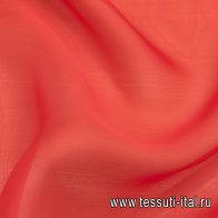 Органза (о) красная - итальянские ткани Тессутидея арт. 10-2848