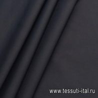 Хлопок для тренча (о) черный - итальянские ткани Тессутидея арт. 01-6889