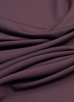 Плательная шерсть супер (о) Leitmotiv фиолетово-серая - в интернет-магазине тканей Тессутидея арт. 17-0355