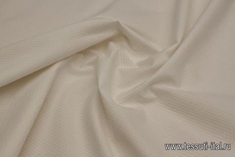 Хлопок костюмный (о) белая фактурная полоска - итальянские ткани Тессутидея арт. 01-7303