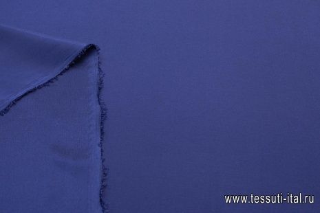 Подкладочная стрейч (о) синяя - итальянские ткани Тессутидея арт. 07-1240