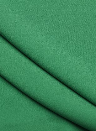 Плательная кади вискоза+шелк 210 г/м (о) зеленая - в интернет-магазине тканей Тессутидея арт. 04-1766