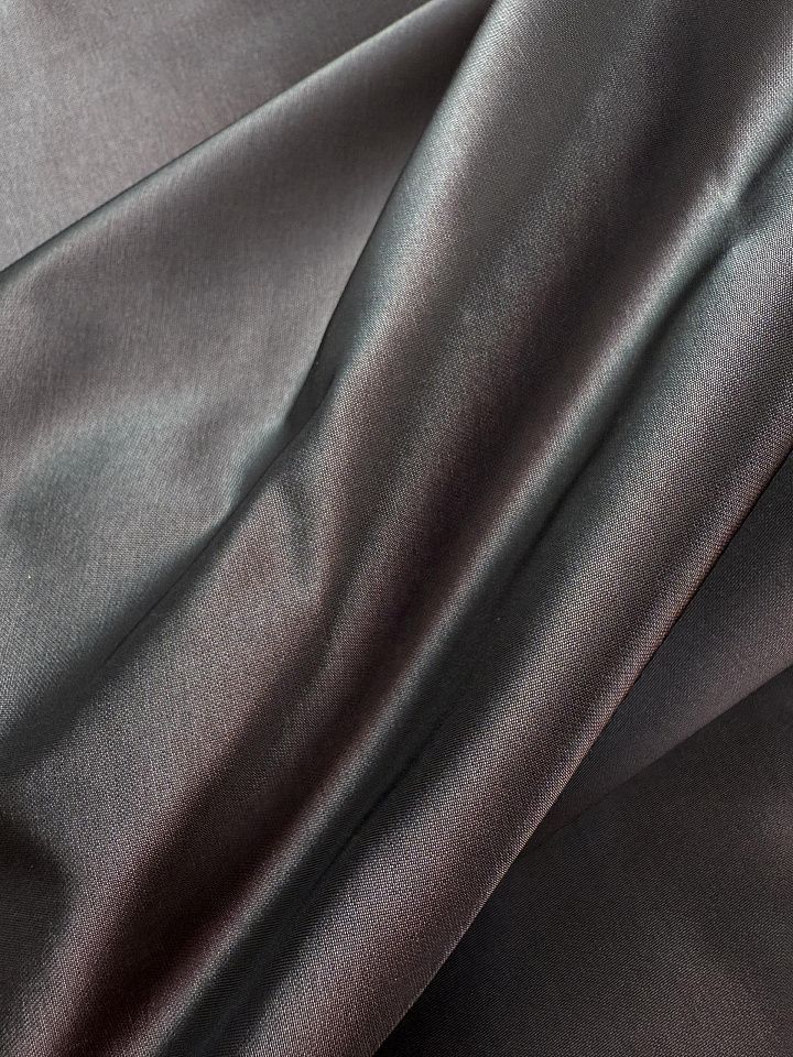 Тафта хамелеон (о) фиолетово-бирюзовая - итальянские ткани Тессутидея арт. 10-4863