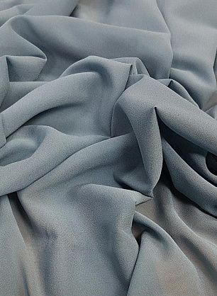 Шифон (о) серо-голубой - в интернет-магазине тканей Тессутидея арт. 10-1845