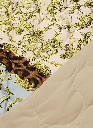 Плащевая стежка дабл с водоотталкивающим покрытием (н) бежевая/стилизованные ромбы - в интернет-магазине тканей Тессутидея арт. 11-0541